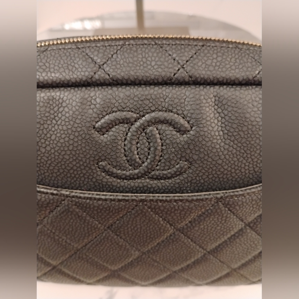 ๐SOLD๐ Chanel Quilted Caviar Camera Bag GHW - Black Crossbody/Shoulder - Picture 13 of 13